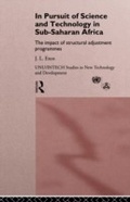 Cover: In Pursuit of Science and Technology in Sub-Saharan Africa - Routledge
