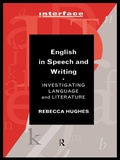 Cover: English in Speech and Writing - Routledge