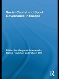 Cover: Social Capital and Sport Governance in Europe - Routledge