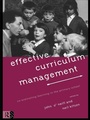 Cover: Effective Curriculum Management - Routledge