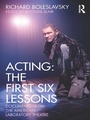 Cover: Acting: The First Six Lessons - Routledge