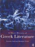 Cover: A Short History of Greek Literature - Routledge