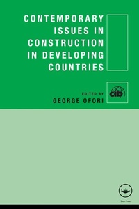 Enlarge image Cover: Contemporary Issues in Construction in Developing Countries - Routledge