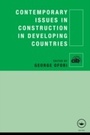 Cover: Contemporary Issues in Construction in Developing Countries - Routledge