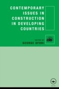 Cover: Contemporary Issues in Construction in Developing Countries - Routledge