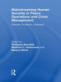 Cover: Mainstreaming Human Security in Peace Operations and Crisis Management - Routledge