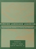 Cover: Foreign Language Learning - Psychology Press Ltd