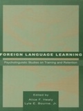 Cover: Foreign Language Learning - Psychology Press Ltd