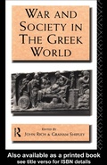 Cover: War and Society in the Greek World - Routledge
