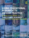 Cover: Using Educational Research to Inform Practice - Routledge
