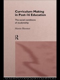 Cover: Curriculum Making in Post-16 Education - Routledge