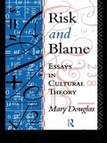Cover: Risk and Blame - Routledge