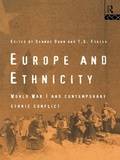 Cover: Europe and Ethnicity - Routledge