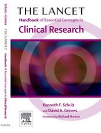 Enlarge image Cover: The Lancet Handbook of Essential Concepts in Clinical Research - Elsevier