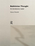 Cover: Bakhtinian Thought - Routledge