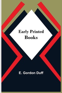 Enlarge image Cover: Early Printed Books - Alpha Editions