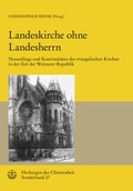 Cover: Landeskirche ohne Landesherrn - Evangelische Verlagsanstalt