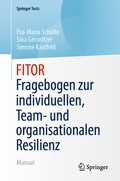Cover: FITOR - Fragebogen zur individuellen, Team und organisationalen Resilienz - Springer