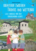 Cover: Abenteuer zwischen Taunus und Wetterau - Lilly, Nikolas und der Krachenburg-Schatz - Kinderbuchverlag Biber & Butzemann