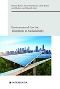 Cover: Environmental Law for Transitions to Sustainability, 7 - Intersentia Ltd