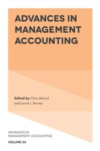 Abbildung von: Advances in Management Accounting - Emerald Publishing Limited
