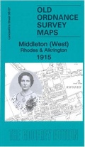 Cover: Middleton (West) Rhodes & Alkrington 1915 - Alan Godfrey Maps
