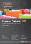 Cover: International Comparative Legal Guide - Consumer Protection 2021: 2 - Global Legal Group Ltd