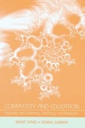 Cover: Complexity and Education - Routledge