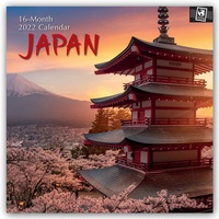 Abbildung von: Japan 2022 - 16-Monatskalender - Brown Trout-Auslieferer Flechsig