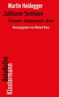 Abbildung von: Zollikoner Seminare - Vittorio Klostermann Verlag