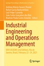 Cover: Industrial Engineering and Operations Management - Springer