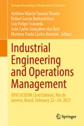Cover: Industrial Engineering and Operations Management - Springer