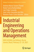 Cover: Industrial Engineering and Operations Management - Springer