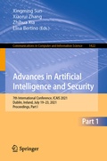Cover: Advances in Artificial Intelligence and Security - Springer