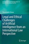 Cover: Legal and Ethical Challenges of Artificial Intelligence from an International Law Perspective - Springer