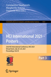 Abbildung von: HCI International 2021 - Posters - Springer