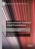 Cover: International Teachers' Lived Experiences - Palgrave Macmillan