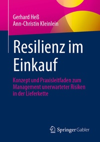 Abbildung von: Resilienz im Einkauf - Springer Gabler