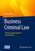 Cover: Business Criminal Law - Springer Gabler