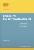 Cover: Besonderes Bundesverwaltungsrecht - Helbing & Lichtenhahn
