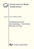 Cover: Produktionssysteme der Schweinehaltung - Cuvillier Verlag
