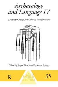 Enlarge image Cover: Archaeology and Language IV - Routledge