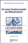 Cover: Ein neuer Strukturwandel der &Ouml;ffentlichkeit? - Nomos