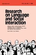 Cover: Constituting Gender Through Talk in Childhood - Routledge