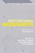 Cover: Historicizing Modernists - Bloomsbury Academic