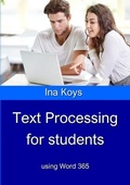 Cover: Text Processing for Students - Computertrainerin.de