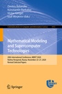 Cover: Mathematical Modeling and Supercomputer Technologies - Springer