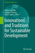 Cover: Innovations and Traditions for Sustainable Development - Springer