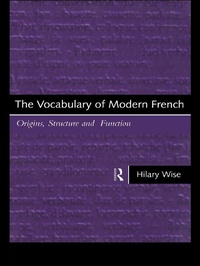 Abbildung von: The Vocabulary of Modern French - Routledge