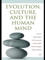 Cover: Evolution, Culture, and the Human Mind - Psychology Press Ltd